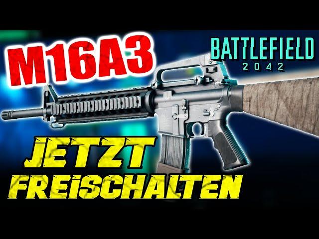 Die M16A3 in Battlefield 2042 FREISCHALTEN