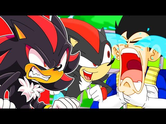 Shadow REACTS To Shadow VS Vegeta - Cartoon Beatbox Battles!