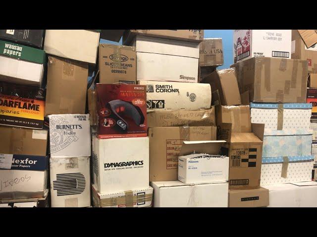 United States Largest Abandoned Storage Unit Mystery Unboxing #1