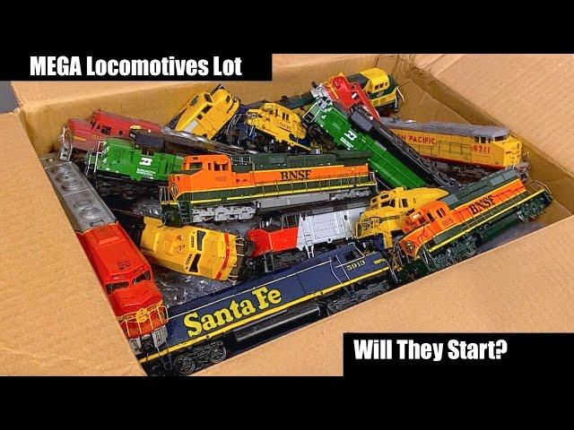 MEGA Vintage Athearn Locomotive Collection - Let's See What Runs!