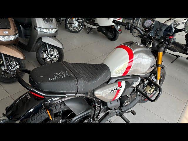 Lo Agayi 2024 TVS Ronin 225 Special Edition Details Review | On Road price New Update Features