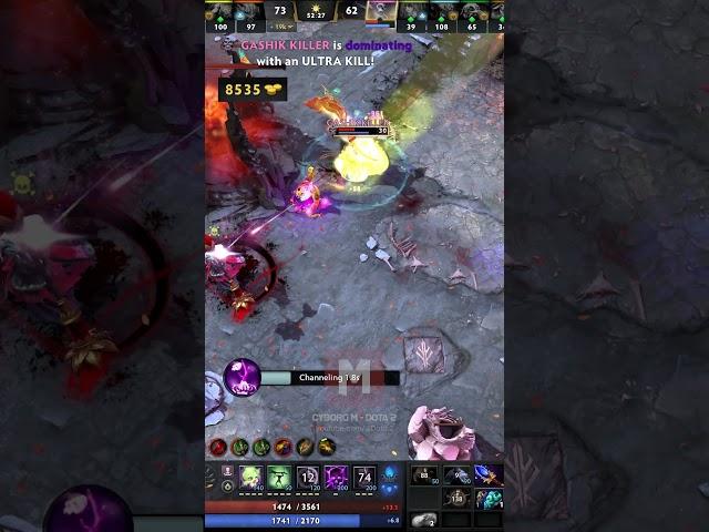 Solo Witch Doctor Rampage Dota 2 #dota #dota2 #dota2highlights