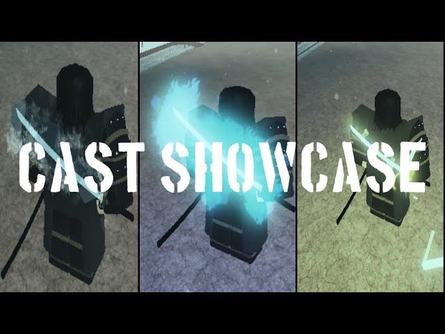 *NEW* LIGHTNING + INFERNO + ICE CAST SHOWCASE | BLOOD SAMURAI 2 (ROBLOX)