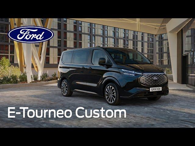 Executive, Electric | Ford Pro’s All-New E-Tourneo Custom