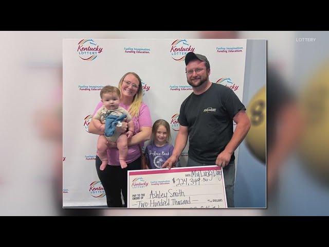 Kentucky family wins $224,000 in lottery jackpot