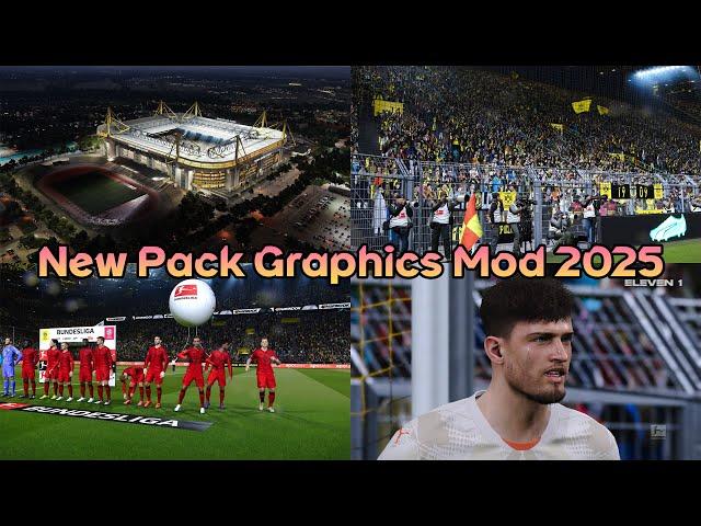 New Pack Graphics Mod 2025 - PES 2021 & Football Life 2025