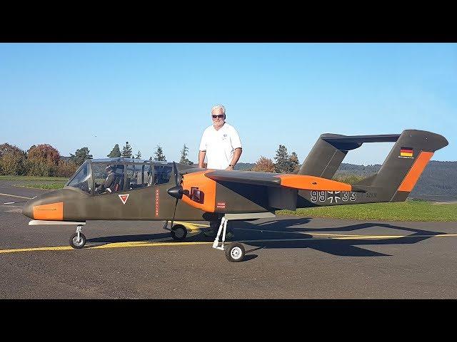 GIANT RC BRONCO OV-10 MAIDEN FLIGHT