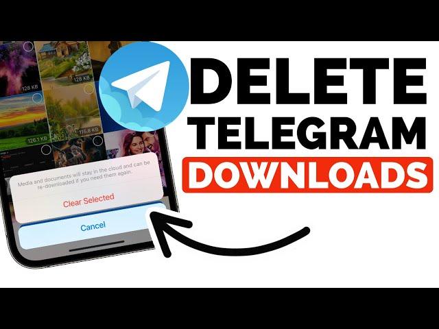 How to Delete Downloads from Telegram App on iPhone | Find and Delete Downloaded Telegram Files