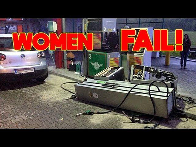 Funny WOMEN FAIL IN TRAFFIC -  Women Drivers NO Skill | Funny Fails  best of 2018  #2