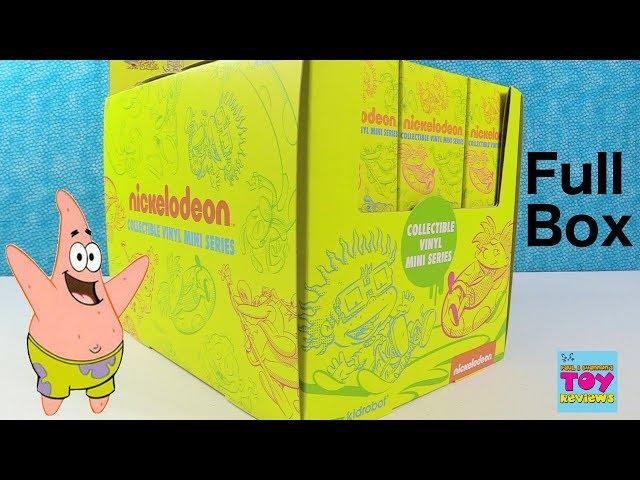 Nickelodeon Collectible Vinyl Figure Series Full Box Rugrats Arnold Spongebob Unboxing | PSToyRevi