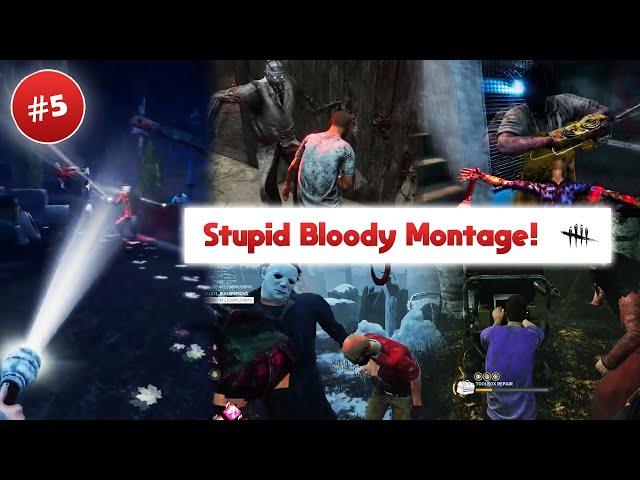 DBD compilation #5 - Random moments, epic fails, killer jukes, funny glitches