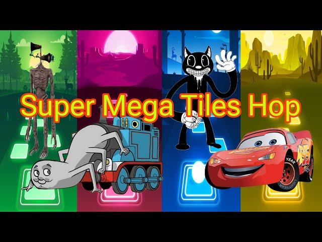 Siren Head vs Spider Thomas vs Cartoon Cat vs Cars 3