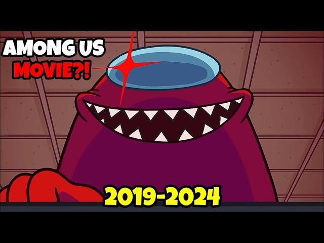 ALL Among Us ROLES & MAPS Trailers (2018-2024) || BEST Animations!