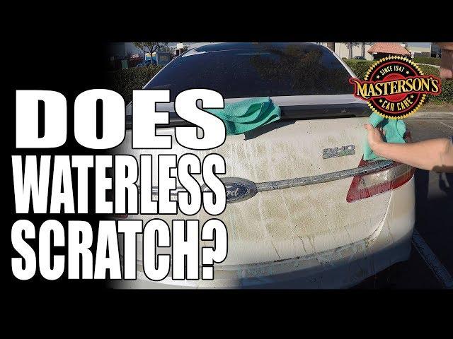 Does Waterless Wash Scratch Your Car? Let's Find Out! - Masterson's Car Care - Auto Detailing