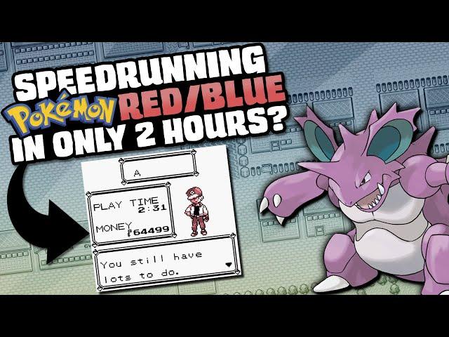 HOW EASILY CAN YOU SPEEDRUN POKEMON RED/BLUE?