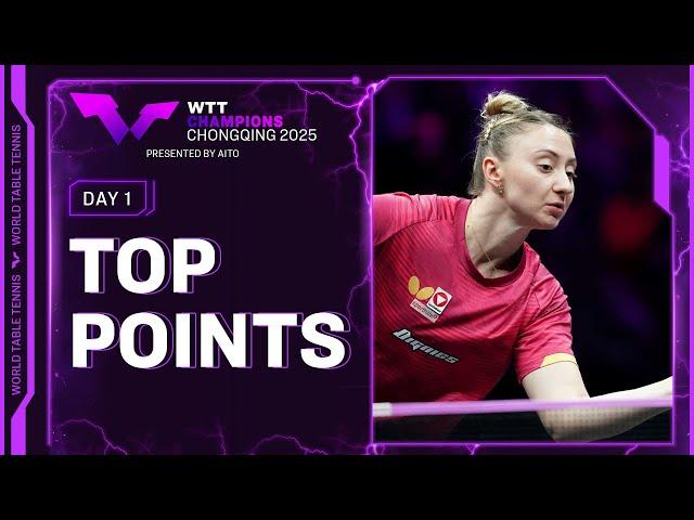 Top Points of Day 1 | #WTTChongqing 2025