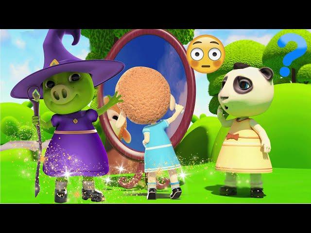 The Magic Mirror. Dolly's Doppelganger️Kids Cartoon️Dolly and Friends 3D