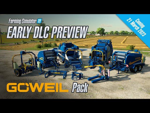 First look at the *NEW* Göweil DLC - Farming Simulator 22