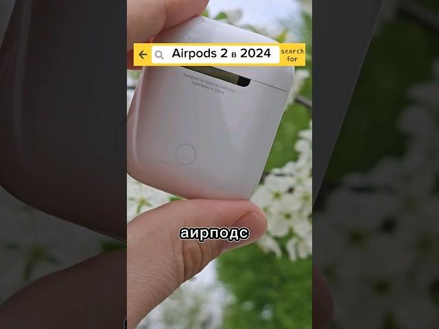 Актуальны ли Airpods 2 в 2024 году? #airpods #airpods2 #iphone #airpodspro #tws #airpods4