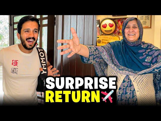 Surprise Return to pakistanAirport pick krny koi nai aya...