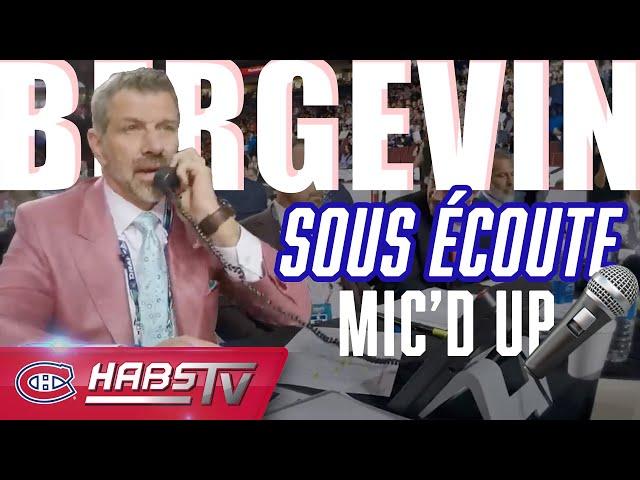 MIC'D UP: Marc Bergevin at the 2019 NHL Draft