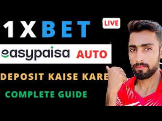 How to 1xbet deposit money from easypaisa Auto || 1xbet mein paise kaise dalen jazzcash