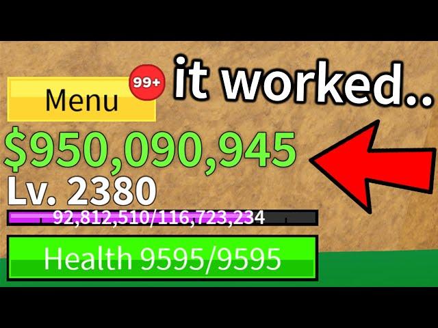 Infinite Money Glitches in Blox Fruit!