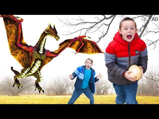 Secret Dragon's Gold Treasure in the Hidden World In Real Life!