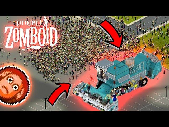 So I tried the ZOMBIE HARVESTER in Project Zomboid…