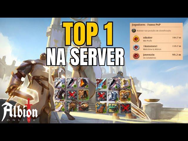 TOP 1 NA SERVER- INFINITY BLADE IS THE BEST META WEAPON #streamhighlights NIKOBRR - ALBION ONLINE