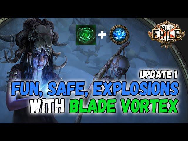 [PoE 3.20] Blade Vortex Occultist Update 1 - Safe, Fun, Explosions! - Path of Exile