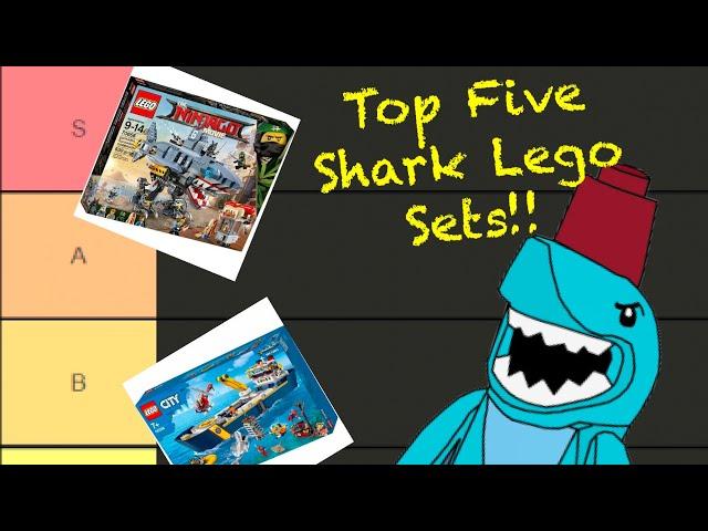 Top 5 Lego Shark Sets!! (Shark Week Extravaganza part 4!!)