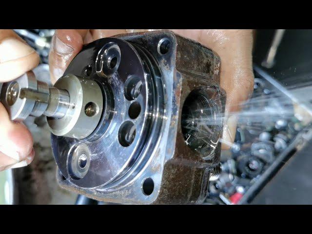 how to fuel pump head rotor prashor checking