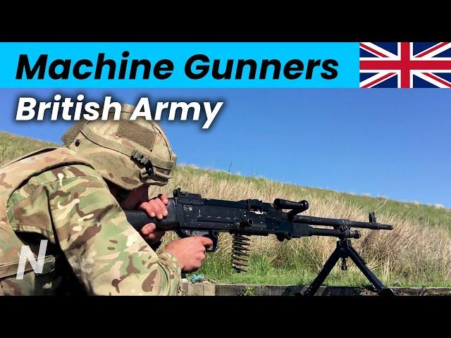 Machine Gunners of British Army | In the heart of the action