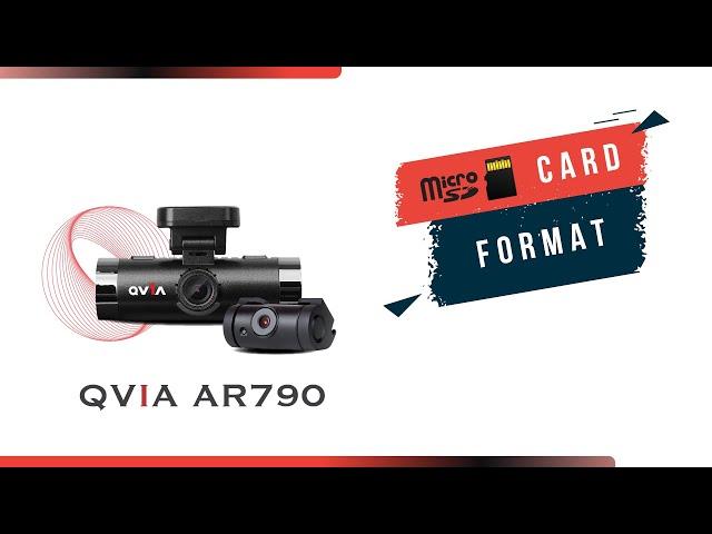 【QVIA AR790】Format the micro SD Card