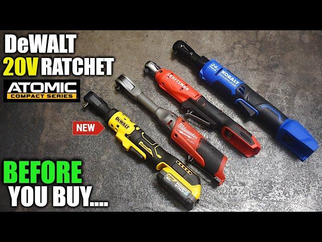 DeWalt's New 20V Ratchet is NOTHING Like Their 12V? vs M12, Kobalt & Craftsman