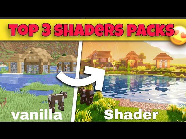 Top 3 Minecraft Shaders | Best 3 Shaders Comparison | BSL, Continuum, Pr Luma, SEUS, Voyager