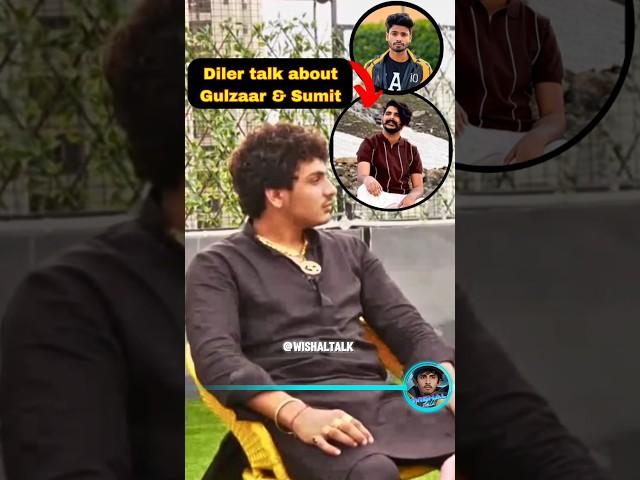 Diler khariya talk about Gulzaar Chhaniwala & Sumit Goswami in interview | Wishal Talk