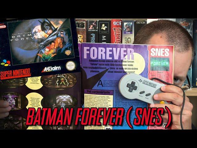 Batman Forever (SNES) - Pelimuistelot