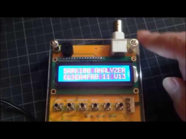 US$65 MR100 Shortwave Antenna Analyzer , SARK100 , MIINI60