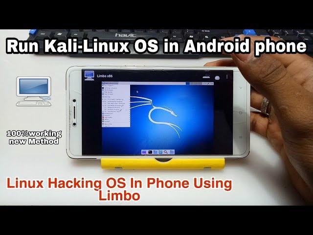 Run Kali-Linux OS in Android phone Using limbo | Linux In Android | Tech with King