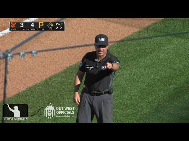 Ejection 070 - Andrew Bailey Tossed From Dugout After Arguing Jim Reynolds' Check Swing Calls