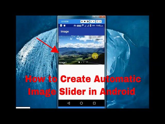 How to Create Auto Image Slider in Android