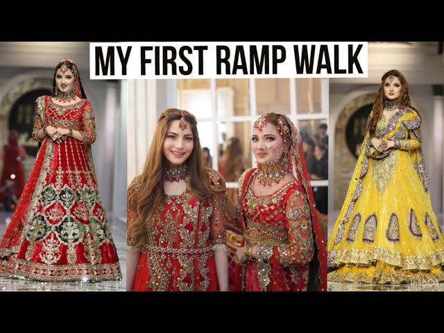 MY FIRST RAMP WALK IN BRIDAL FESTIVE BY KASHEES️SPECIAL DAY||VLOG BY RABEECA KHAN