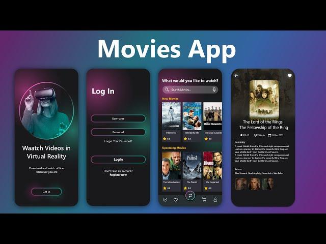 Android Studio Project App Tutorial - Movies app