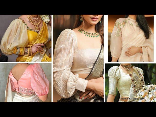 Trending Puff Sleeve Designs/ Blouse Sleeve Designs/ Astin Ki Design /Bazu ky designs