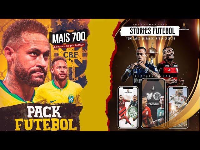 STORIES ANIMADOS FUTEBOL, PACK MOTION STORIES FUTEBOL EM AFTER EFEFCTS