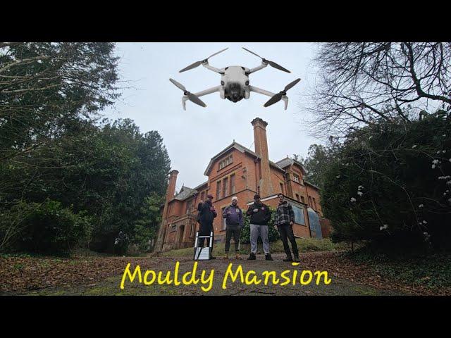 Respiratory risk, we explore the abandoned 22 bedroom Devon mouldy mansion turned care home.