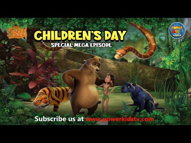 the jungle book 2 | Mega Episode | Happy Children's Day | Powerkids World