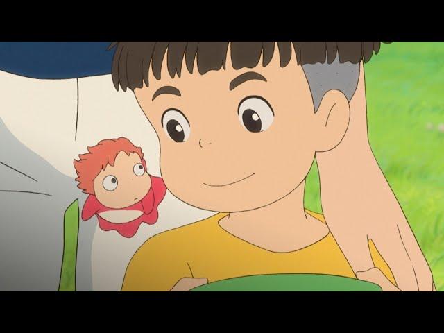 Ponyo theme song (English dubs) Studio Ghibli